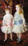 Pierre-Auguste Renoir Pink and Blue - The Cahen d'Anvers Girls oil on canvas